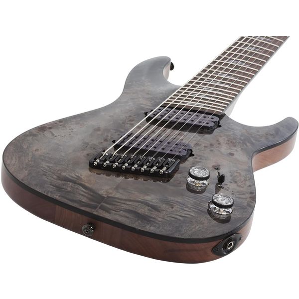 Schecter Omen Elite-8 MS Charcoal