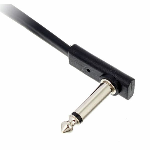Rockboard Flat Patch Cable Black 10 cm