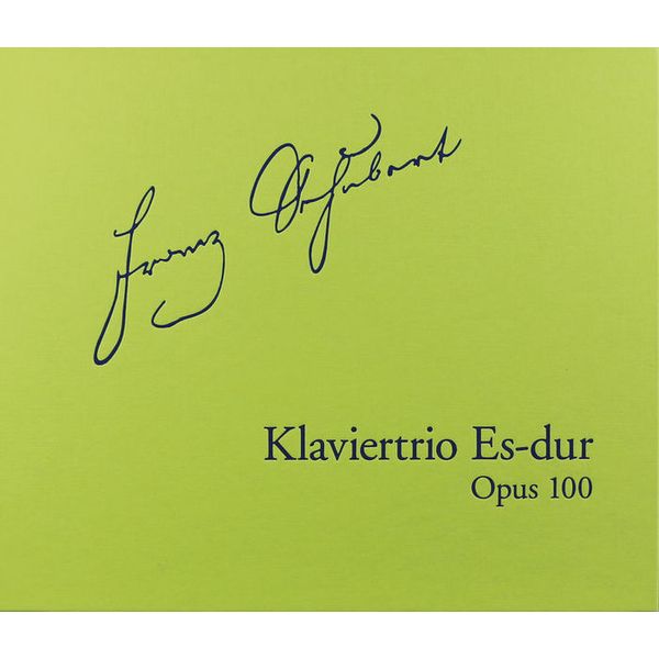 Henle Verlag Schubert Klaviertrio Es-dur