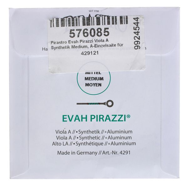 Pirastro Evah Pirazzi Va A Synth. Med.