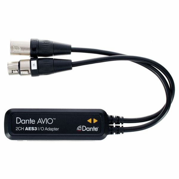 Dante AVIO AES3 IO Adapter 2x2
