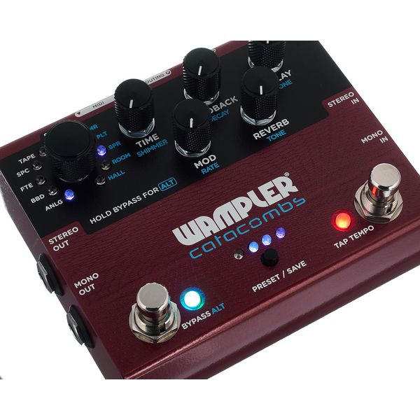 Wampler Catacombs Reverb & Delay