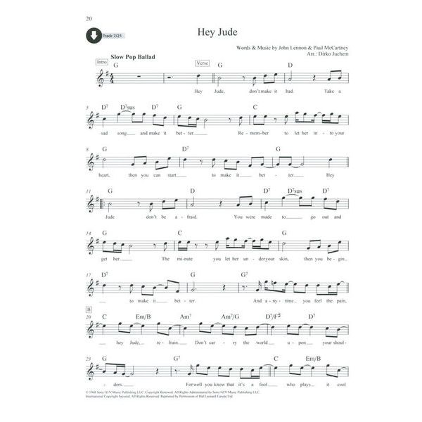 Schott Beatles Classics T-Sax