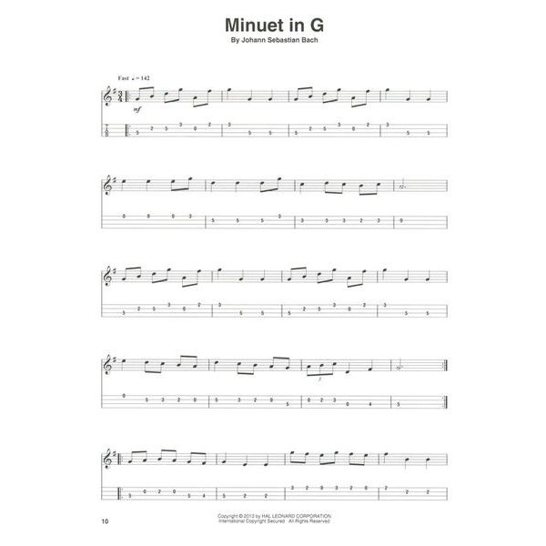 Hal Leonard Mandolin Play-Along J. S. Bach