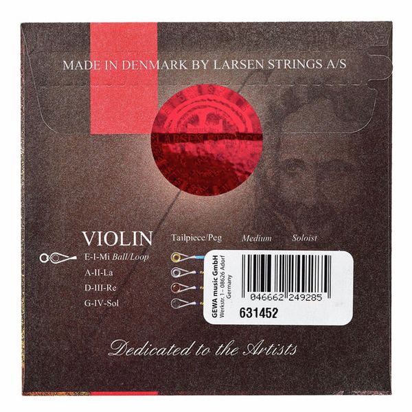 Larsen Il Cannone Violin String G Sol