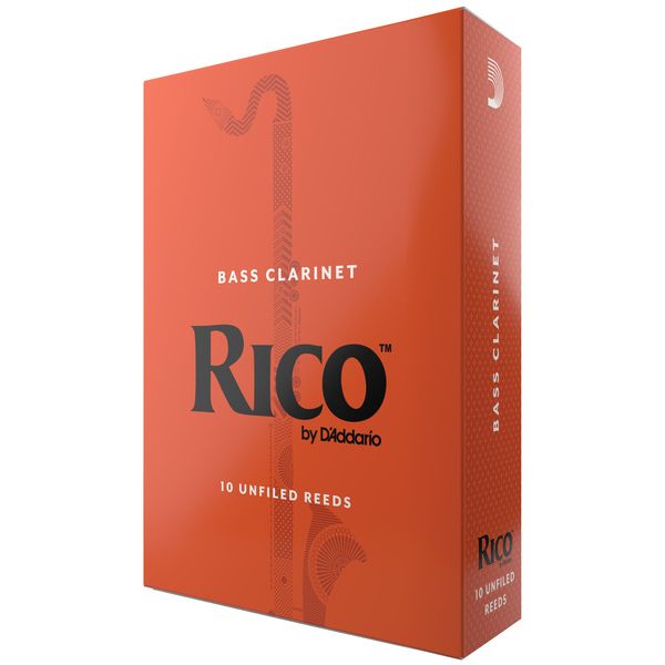 DAddario Woodwinds Rico Bass Clarinet 3.5