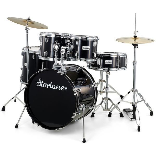 Startone Star Drum Set Studio Bundle BK