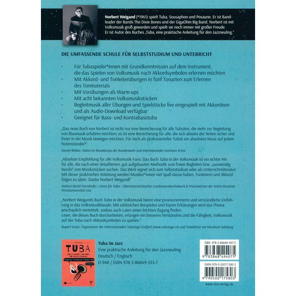 Edition Dux Tuba in der Volksmusik