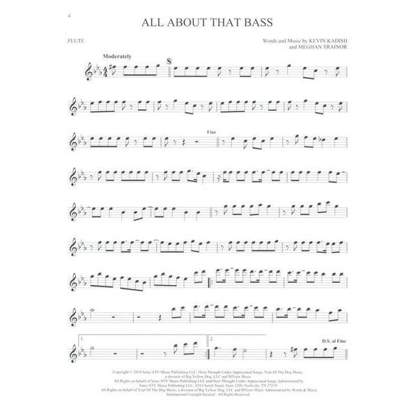 Hal Leonard 101 Hit Songs For Flute