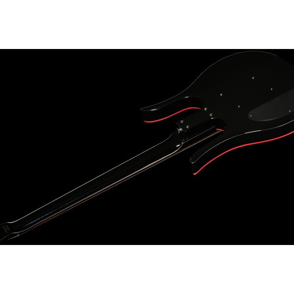 Danelectro 58 Longhorn Bass Black Red