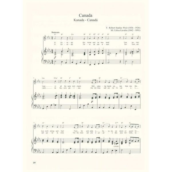 Schott Nationalhymnen