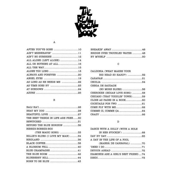 Hal Leonard The Real Vocal Book 2