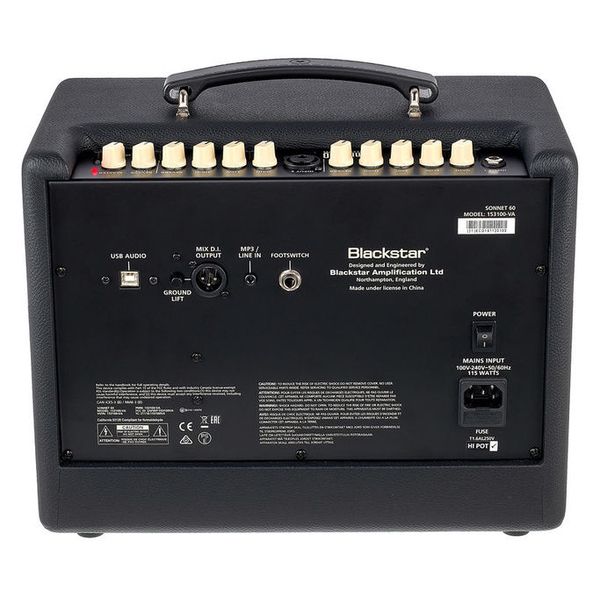 Blackstar Sonnet 60 BK