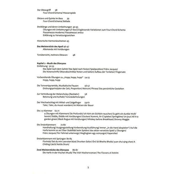 Schell Music Saitenklang Harfe