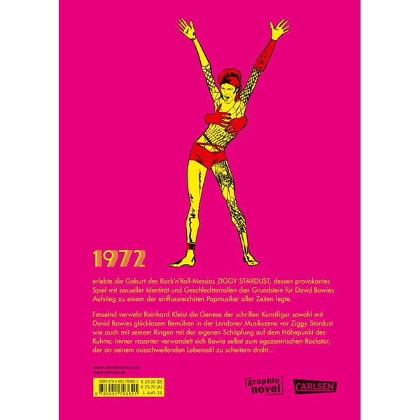 Carlsen Verlag Starman Ziggy Stardust Years