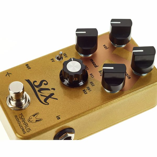 Tsakalis AudioWorks Six Boost/Overdrive/Distortion