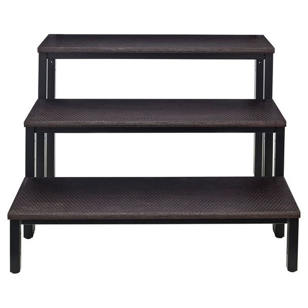 Stageworx Stairs 20 40 60cm Bk