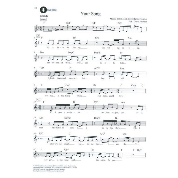 Schott Love Ballads T-Sax