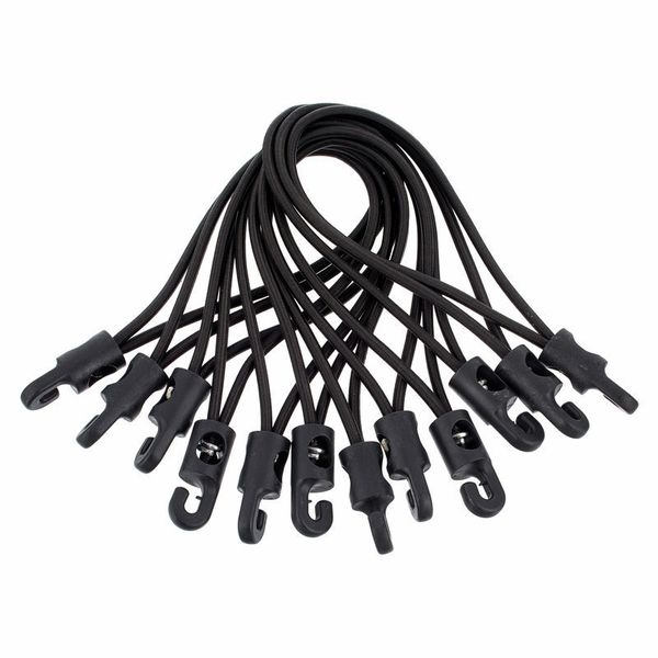 Stairville Spannfix XL  6mm black 12 pcs