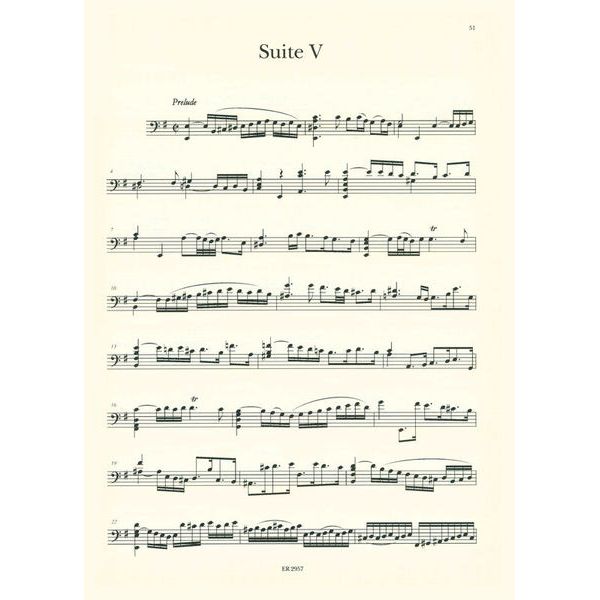 Ricordi Bach 6 Suites Double Bass