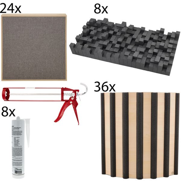 t.akustik Rehearsal Room Set XL Prof.