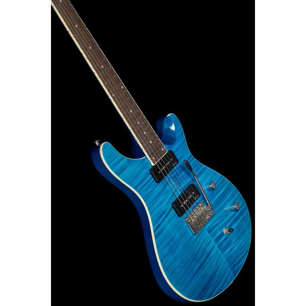 Harley Benton CST-24T P90 Ocean Flame w/Case