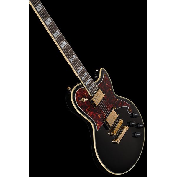 DAngelico DLX Atlantic Bariton Solid BLK