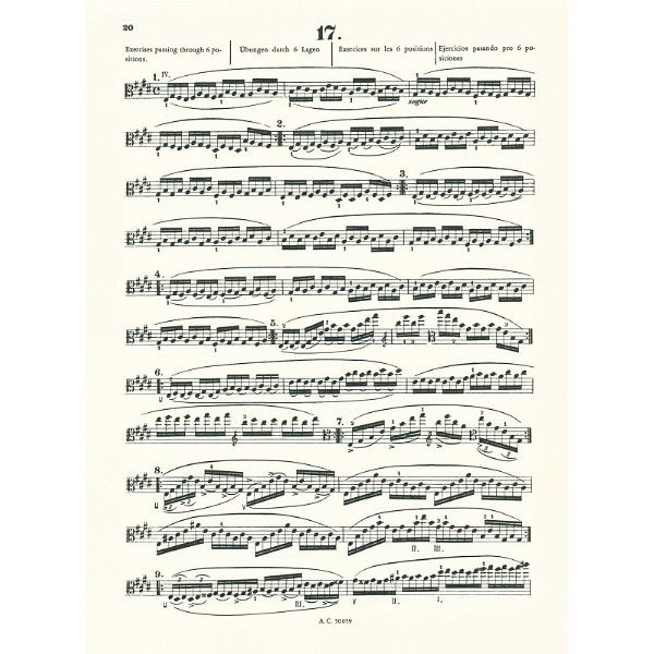 Musikverlag Cranz Schule der Violatechnik 1