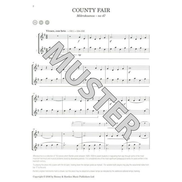 Boosey & Hawkes Bartok Duos & Trios Clarinet