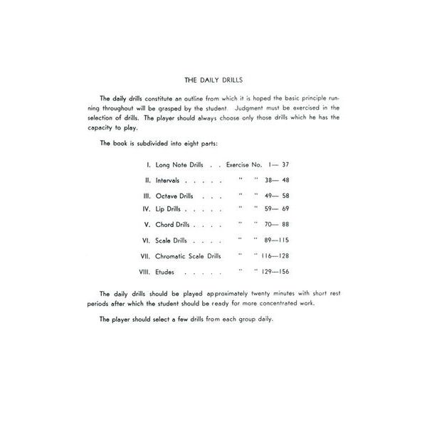 Advance Music Daily Drills Trumpet