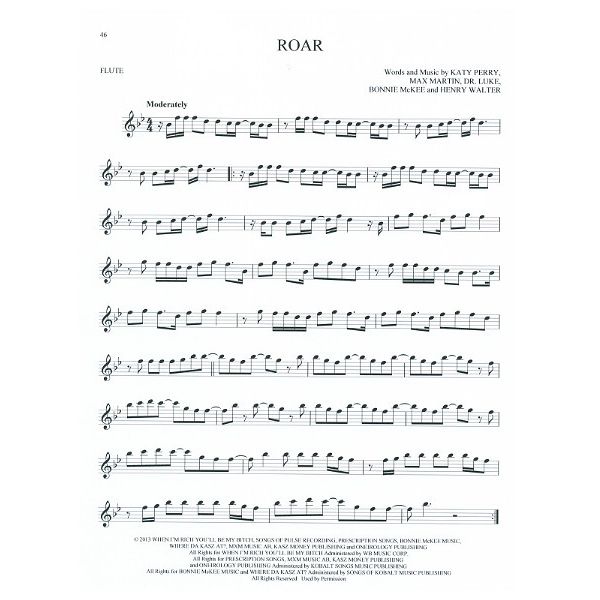 Hal Leonard 50 Songs You Should Flute