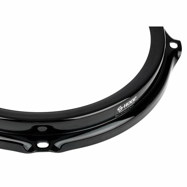 S-Hoop SH084-BLK 8" Drumhoop 4-hole