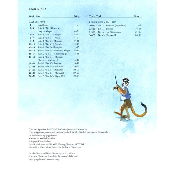 Annette Betz Verlag Feuerwerks- und Wassermusik