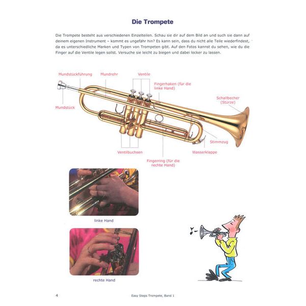 De Haske Easy Steps 1 Trumpet