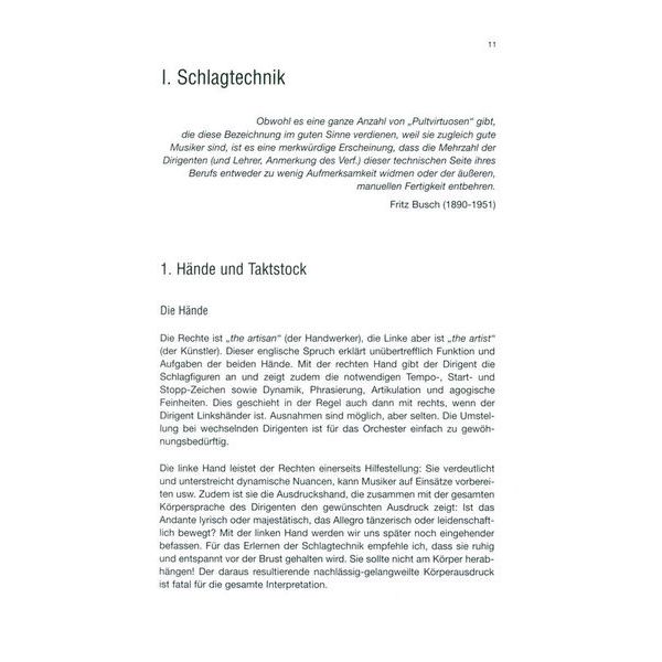 Ricordi Taktschlagen Oder Dirigieren