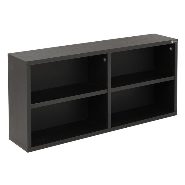 Fun Generation CD Shelf Four Black