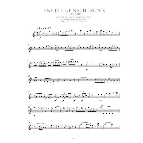 Wise Publications The Legendary Series Flute