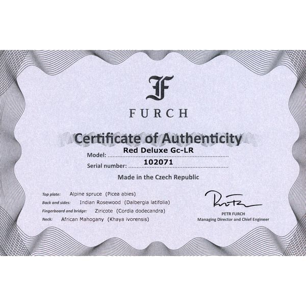 Furch Red Deluxe Gc-LR a