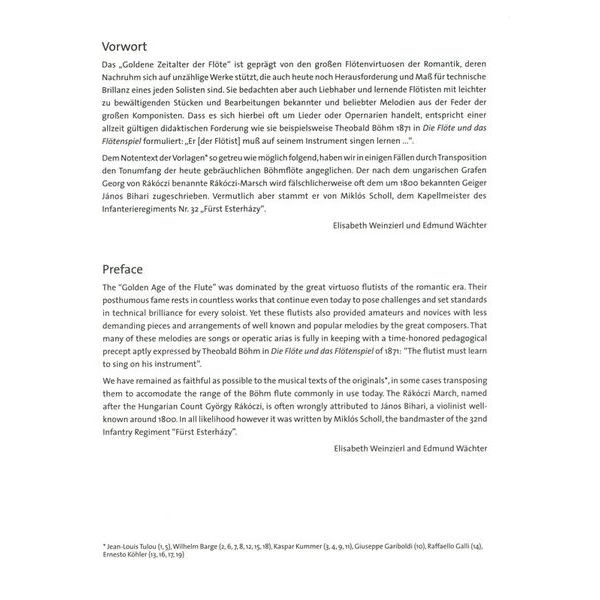 Brenreiter Romantic Hits For Two Flutes