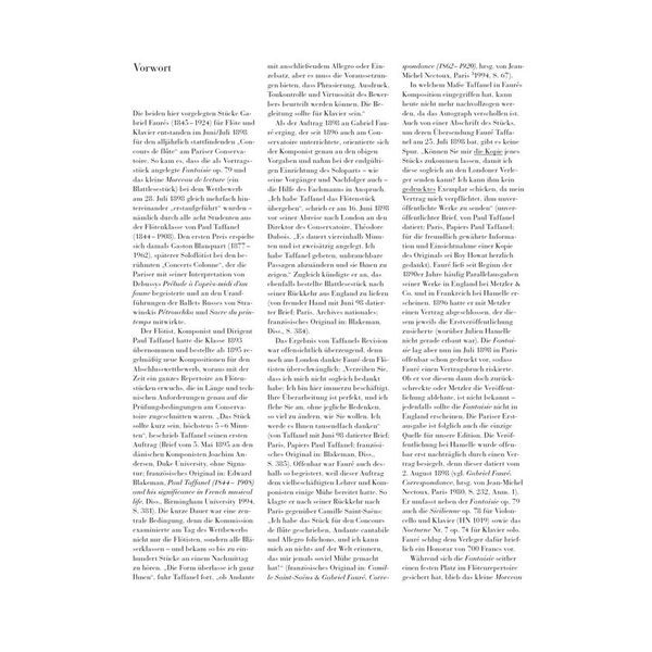 Henle Verlag Fauré Fantaisie op. 79