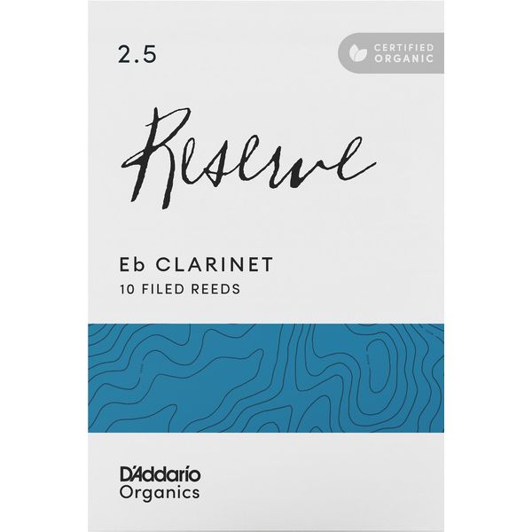 DAddario Woodwinds Organic Reserve Eb CLAR 2.5
