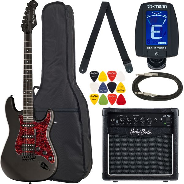 Harley Benton ST-20HSS Standard SBK Set