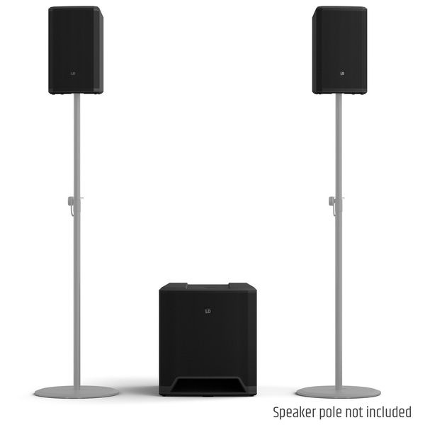 LD Systems Dave 15 G4X Stand Bundle