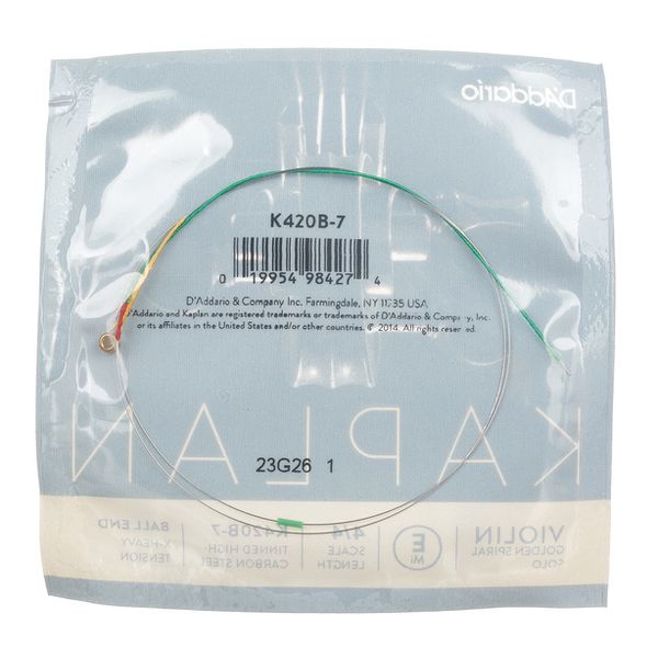 Daddario K420B-7 Kaplan GSS E Exh. BE