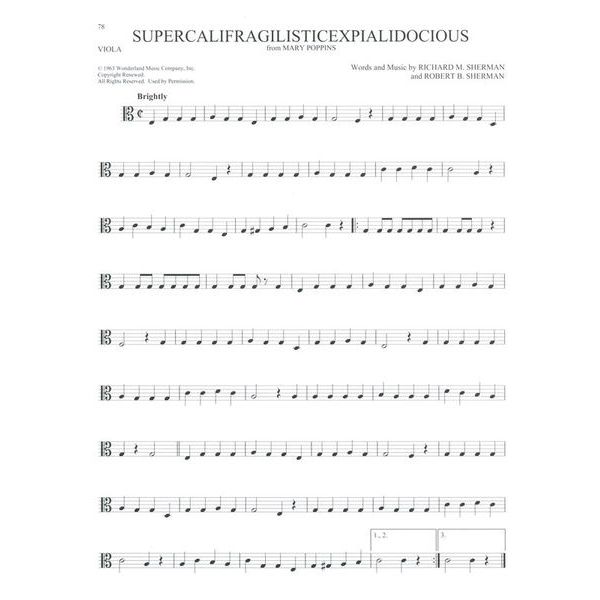 Hal Leonard 101 Disney Songs: Viola