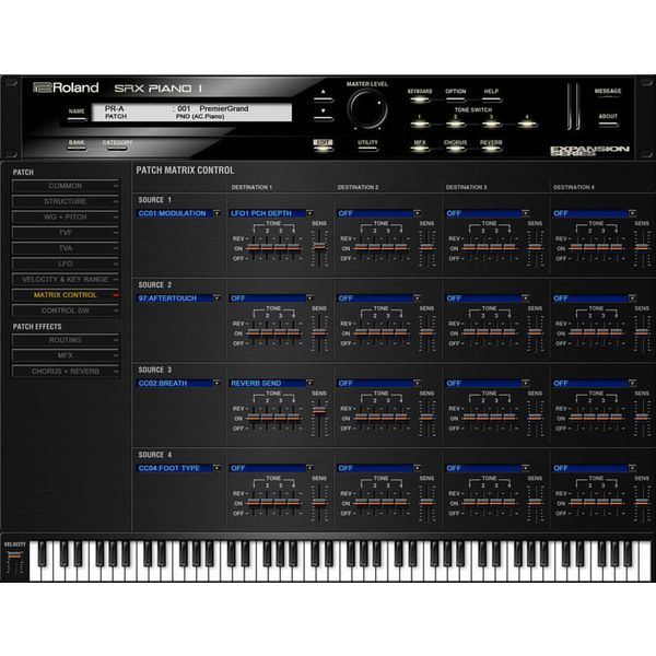 Roland Cloud SRX Piano I