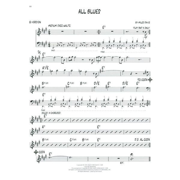 Hal Leonard Jazz Play-Along Maiden Voyage