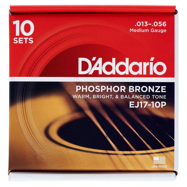 Daddario EJ17-10P