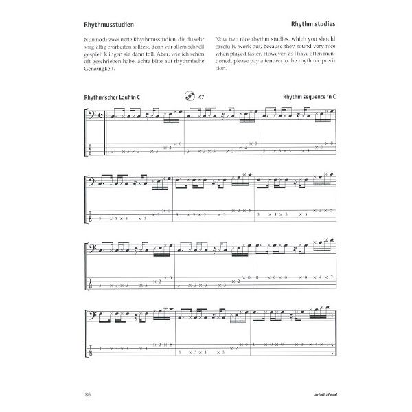 Artist Ahead Musikverlag Rockabilly Slapbass