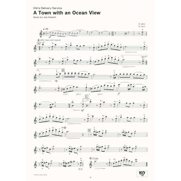 Yamaha Music Entertainment  Studio Ghibli Songs Violin Int